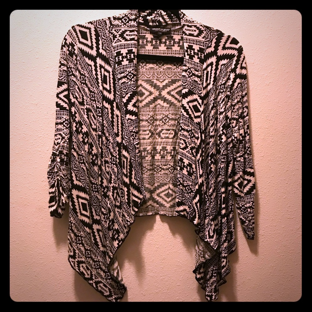 About A Girl Aztec Cardigan